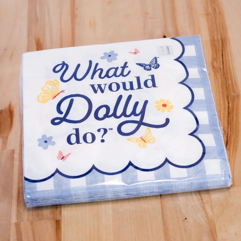 Dolly Parton What Would Dolly Do? Wildflowers Luncheon Napkins 48 Ct